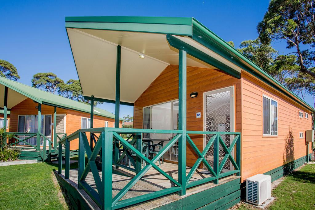 Big4 Moruya Heads Easts Dolphin Beach Holiday Park Hotell Eksteriør bilde