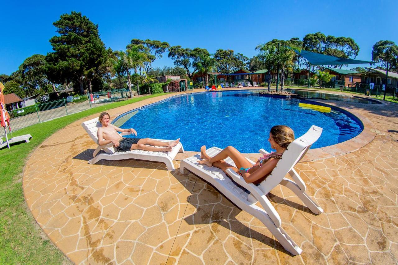 Big4 Moruya Heads Easts Dolphin Beach Holiday Park Hotell Eksteriør bilde